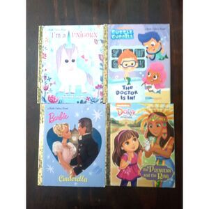 Set of 4 Little Golden Books
